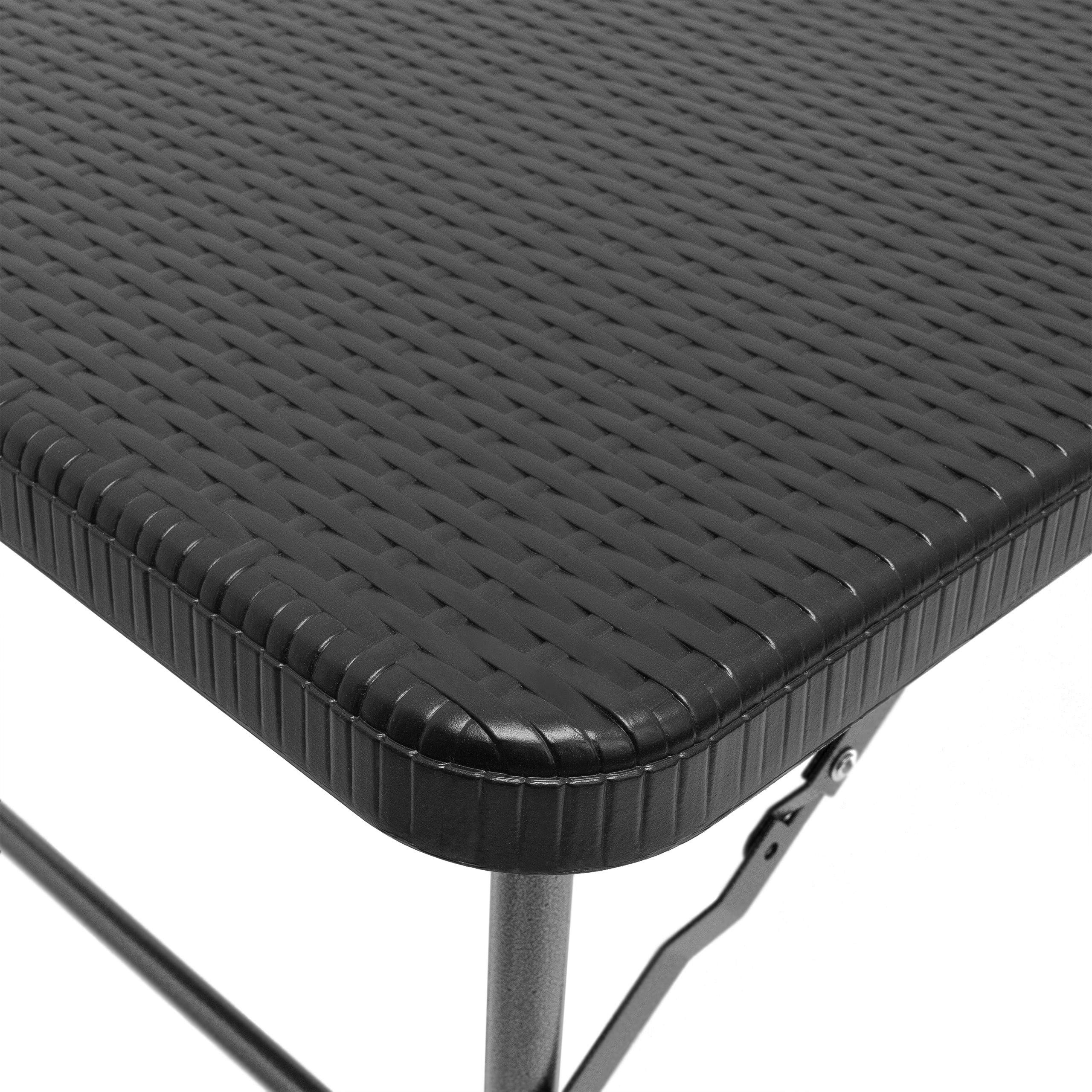 relaxdays-gartentisch-bastian-klappbar-121-5-x-61-5-x-74-cm-schwarz-rattan-optik image 6