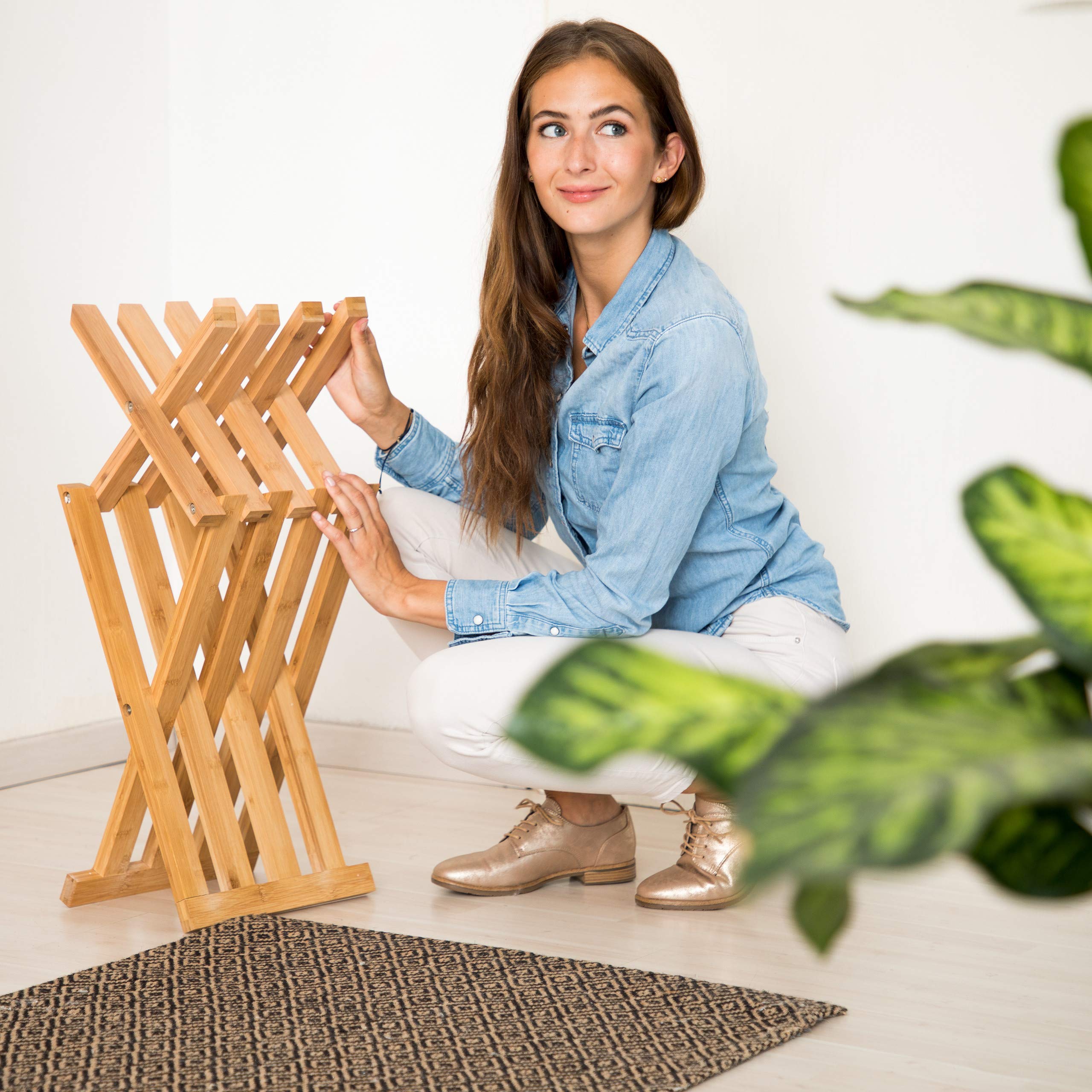 relaxdays-klapphocker-bambus-nat-rliche-optik-niedrig-natur image 5