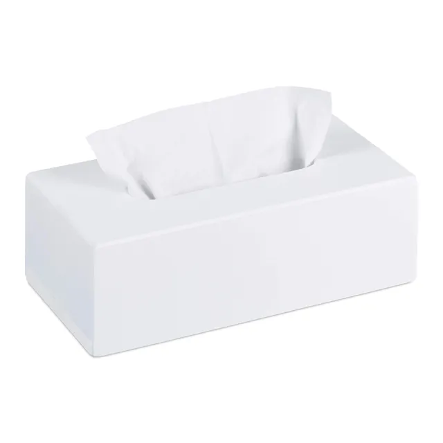 relaxdays-t-cherbox-bambus-wei-taschentuchbox-24-x-12-cm image 1