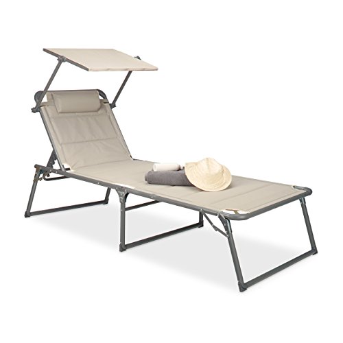 relaxdays-gartenliege-klappbar-mit-dach-textilene-beige-37-x-70-x-200-cm image 8