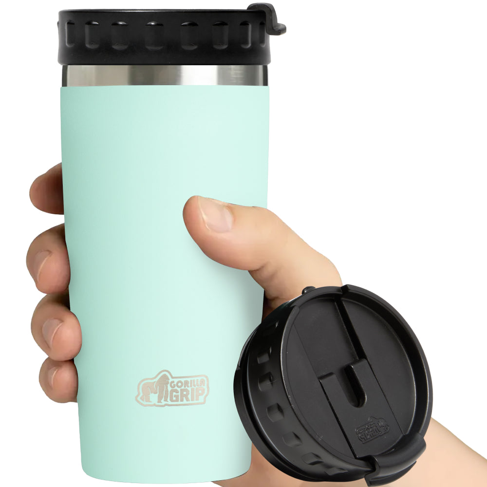 gorilla-grip-reisebecher-edelstahl-thermobecher-auslaufsicher image 3