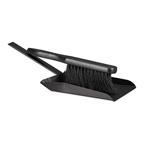 relaxdays-kehrgarnitur-37-cm-stahl-schwarz-kehrset-mit-handfeger-und-handschaufe image 7