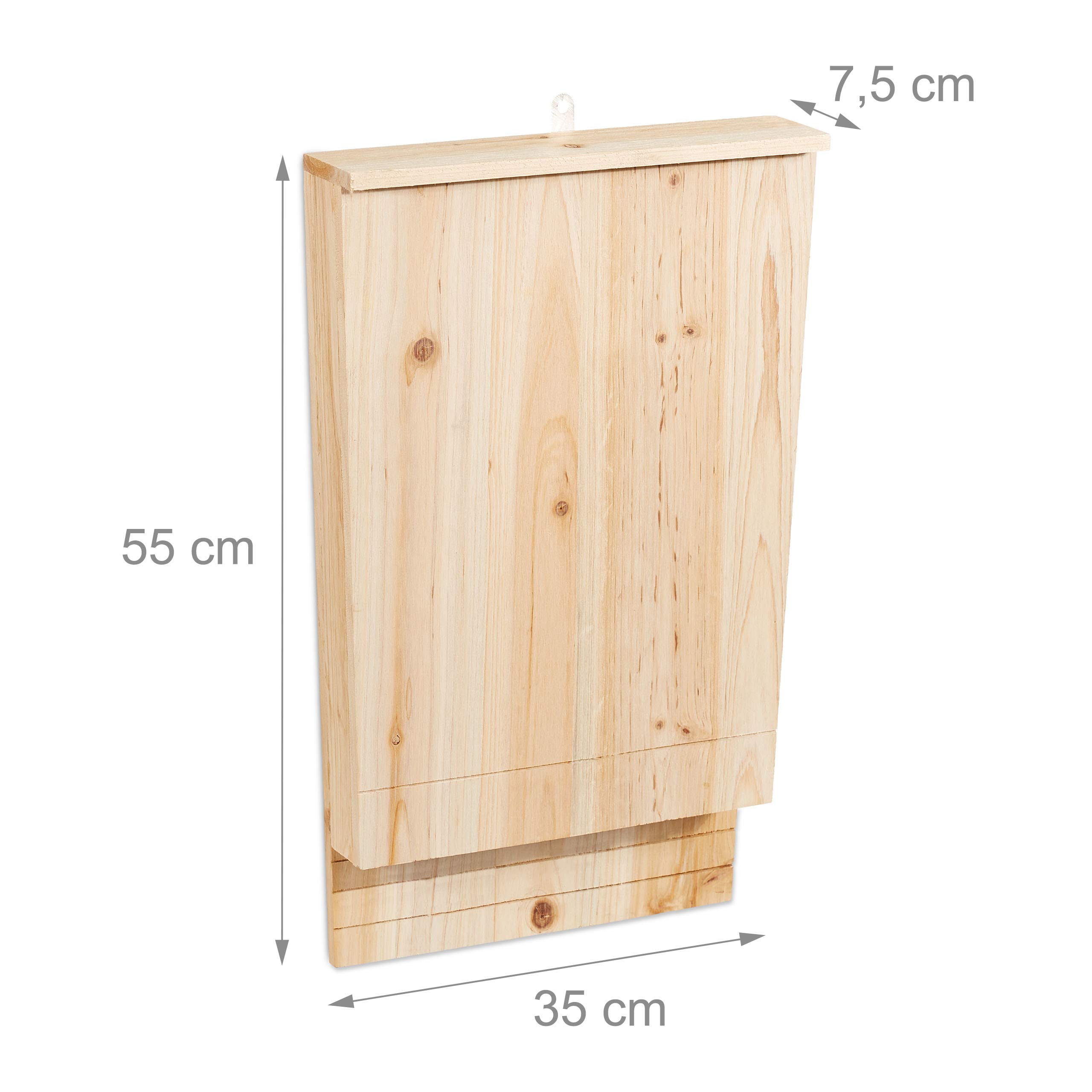 relaxdays-fledermauskasten-xl-unterschlupf-aus-holz-55x35x7-5-cm-natur image 4