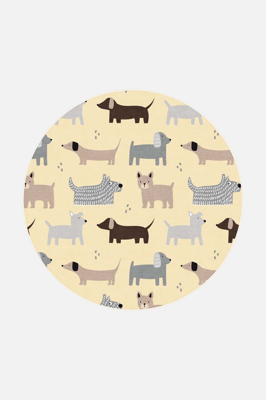 teppana-hundepark-gelb-teppich-waschbarer-kinder-teppich-gelb image 8