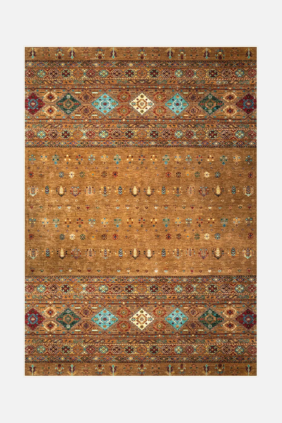 teppana-harleen-zimt-teppich-waschbar image 1