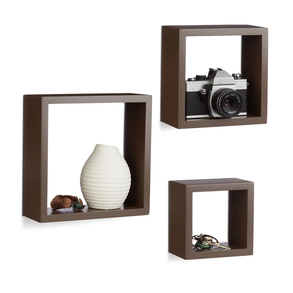 relaxdays-h-ngeregal-w-rfel-3er-set-mdf-braun-25x25x25-cm image 1