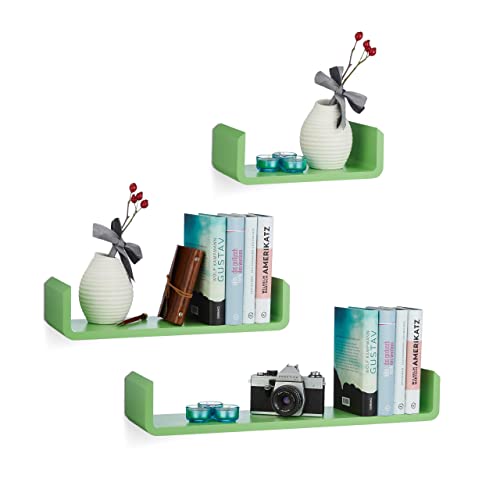 relaxdays-regalbrett-3er-set-u-form-h-ngeregal-wandboard-mdf-gr-n-30-45-60-cm image 7