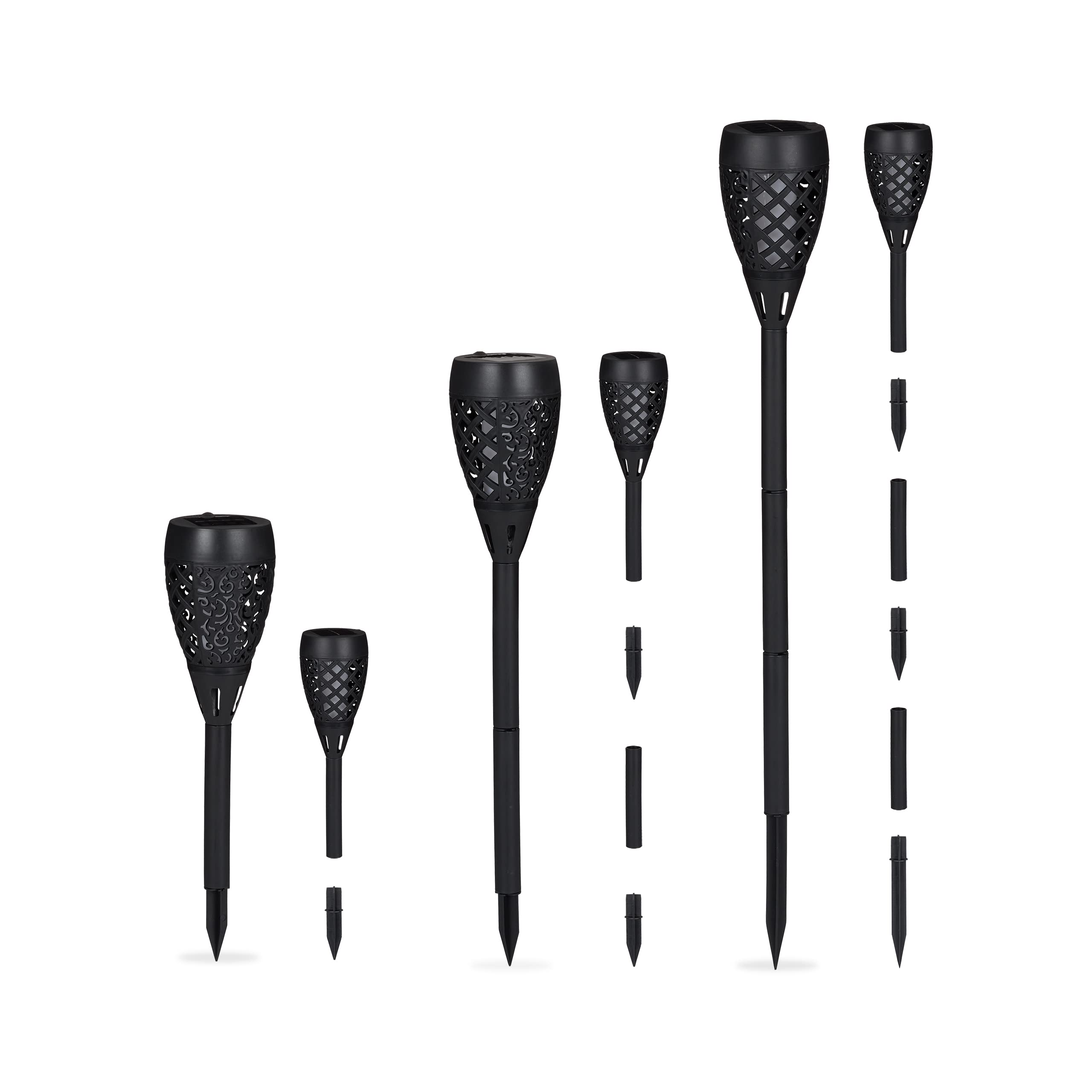 relaxdays-gartenfackel-solar-2er-set-78-cm-schwarz-led-au-enfackel-mit-flammenef image 7