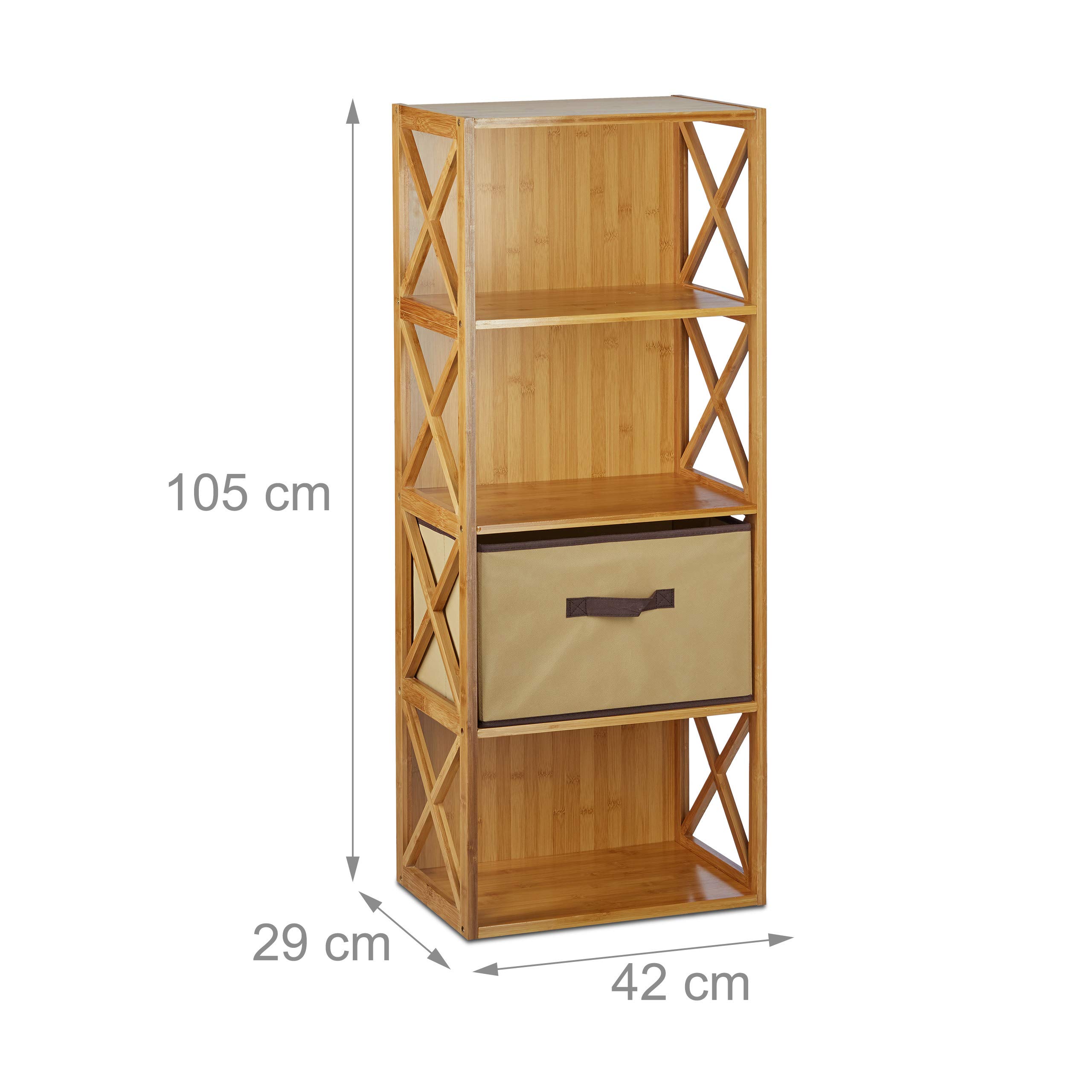 relaxdays-regal-bambus-mit-korb-4-ablagen-105-x-42-x-29-cm-natur-braun image 3