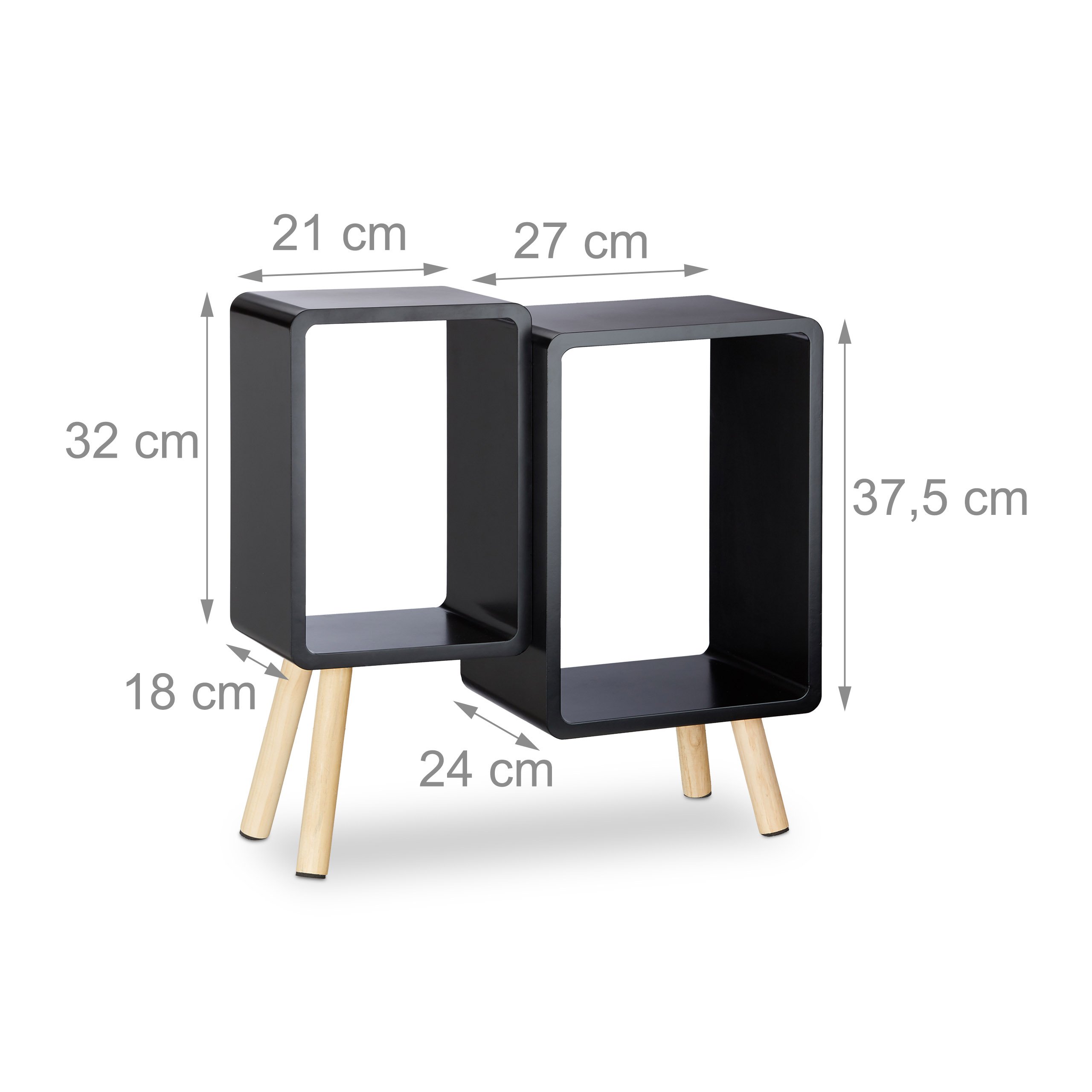 relaxdays-w-rfelregal-2-f-cher-retro-beistelltisch-55-5x55x24-cm-schwarz image 4