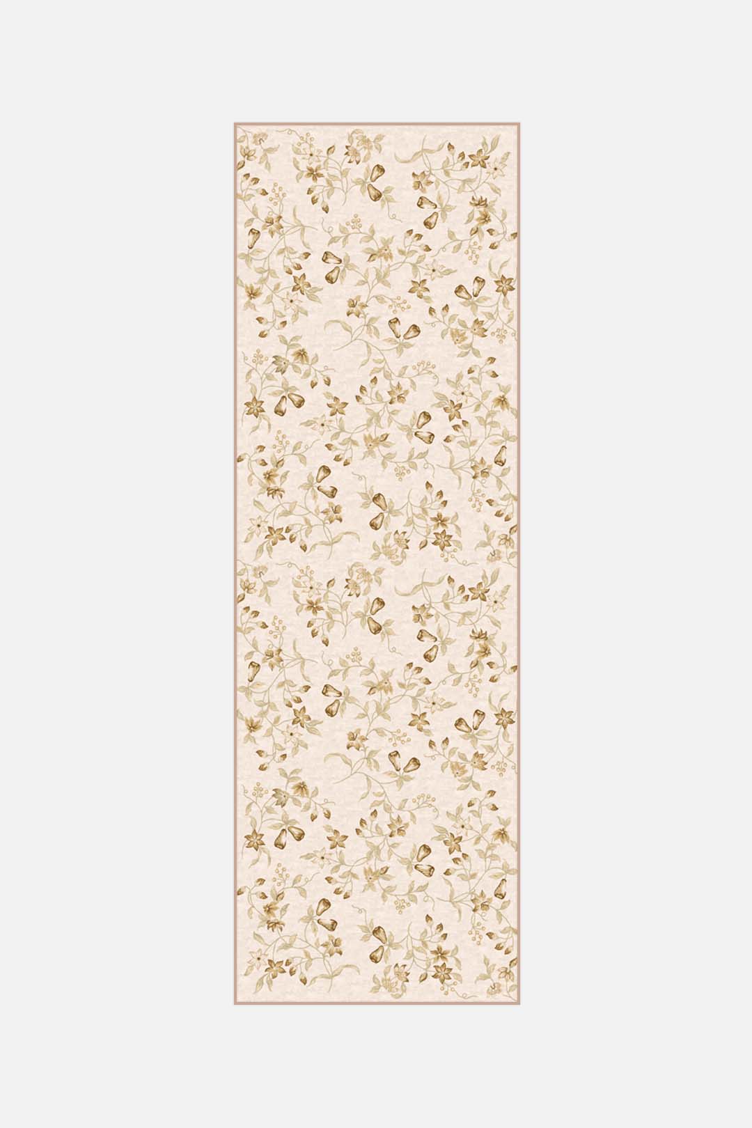 teppana-lale-beige-teppich-waschbar-floral image 5