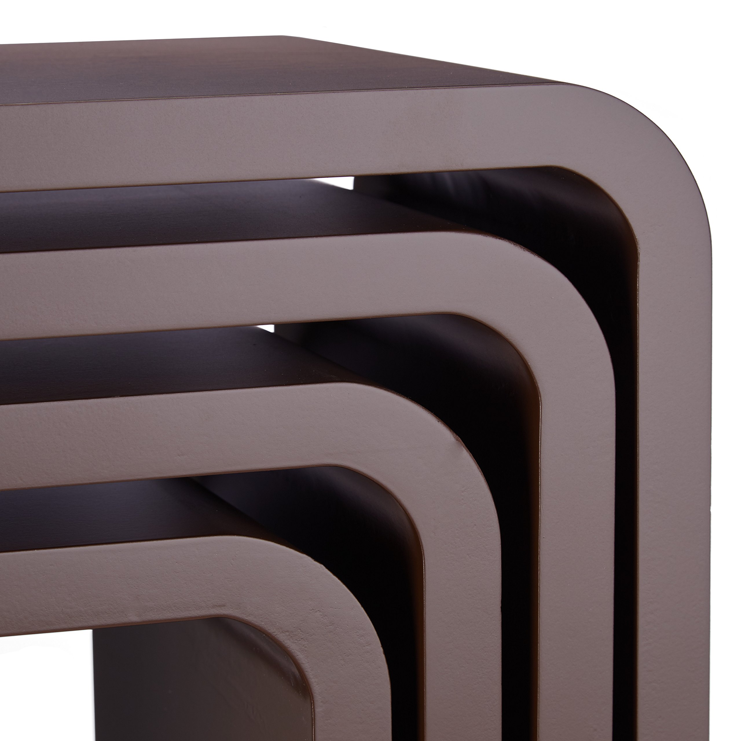 relaxdays-wandregal-cube-4-teiliges-set-mdf-braun image 6