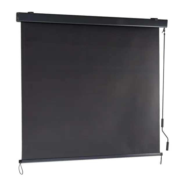 relaxdays-senkrechtmarkise-250-x-160-cm-au-enrollo-mit-kurbel-anthrazit image 1