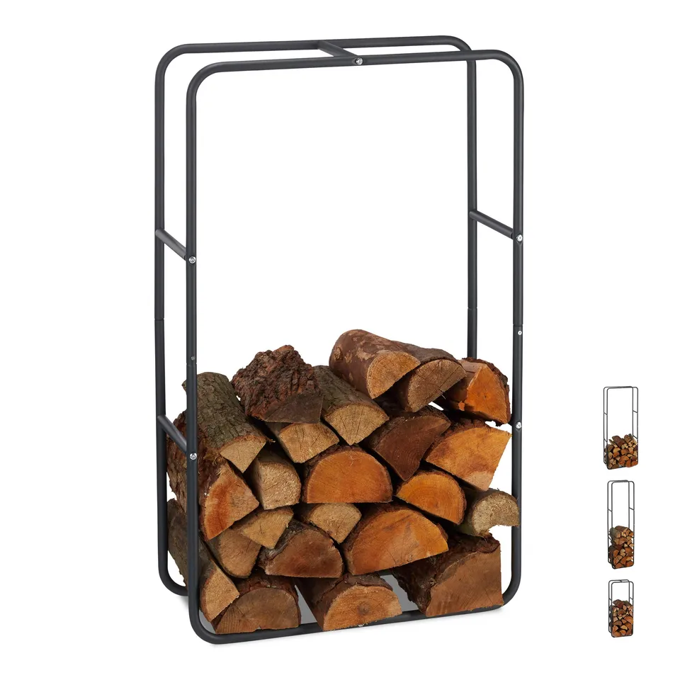 relaxdays-kaminholzregal-stahl-100-x-60-cm-anthrazit-stapelhilfe image 1