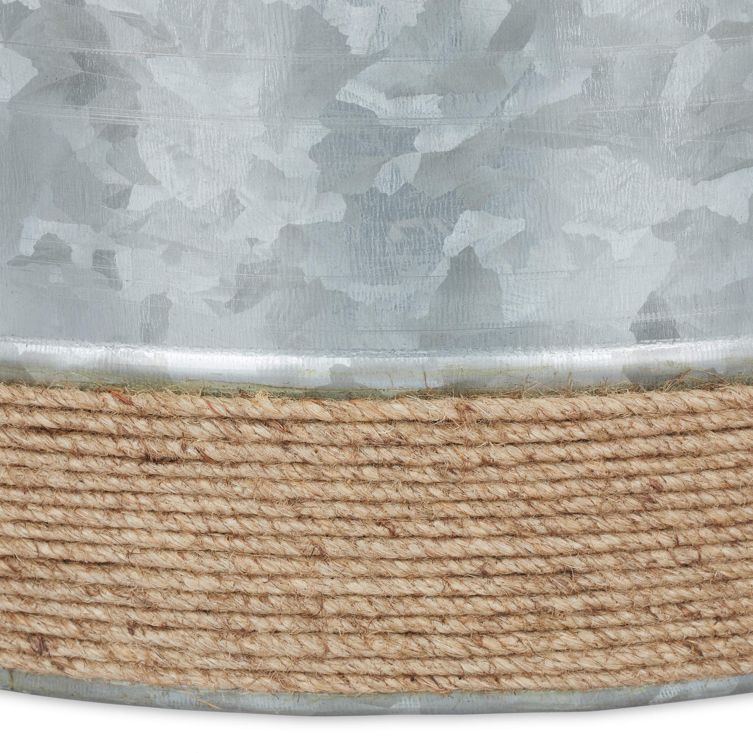 relaxdays-zinkwanne-rund-30-liter-wasserdicht-verzinkt-hxd-26-x-41-5-cm image 7