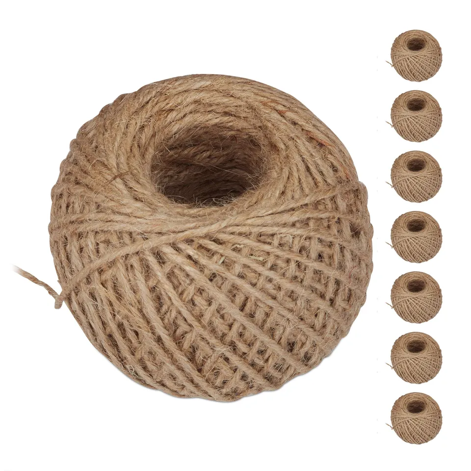 relaxdays-bindfaden-jute-8er-set-8x80-m-natur image 1