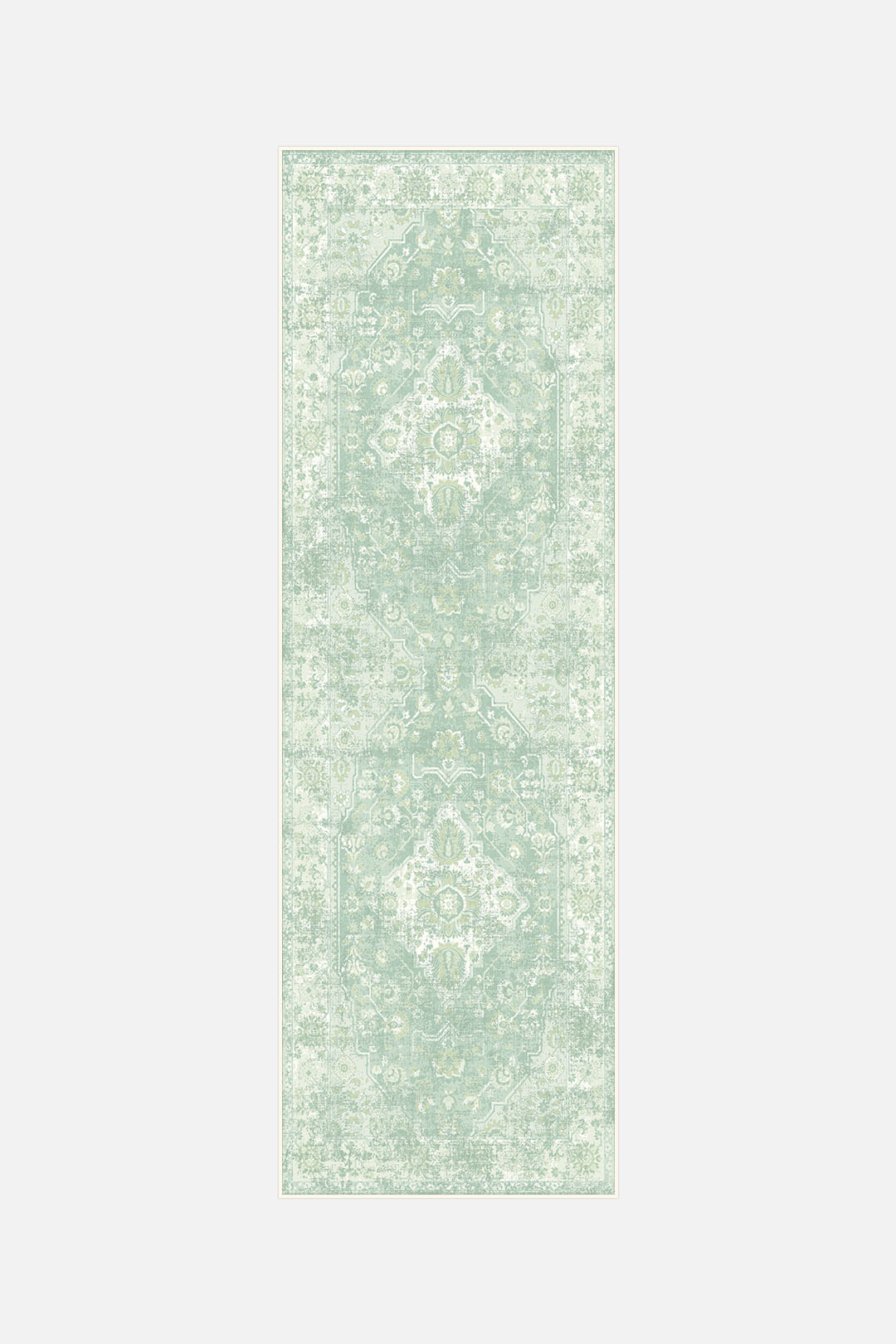 teppana-hiranur-salbei-waschbarer-indoor-teppich-persisch-klassisch image 5