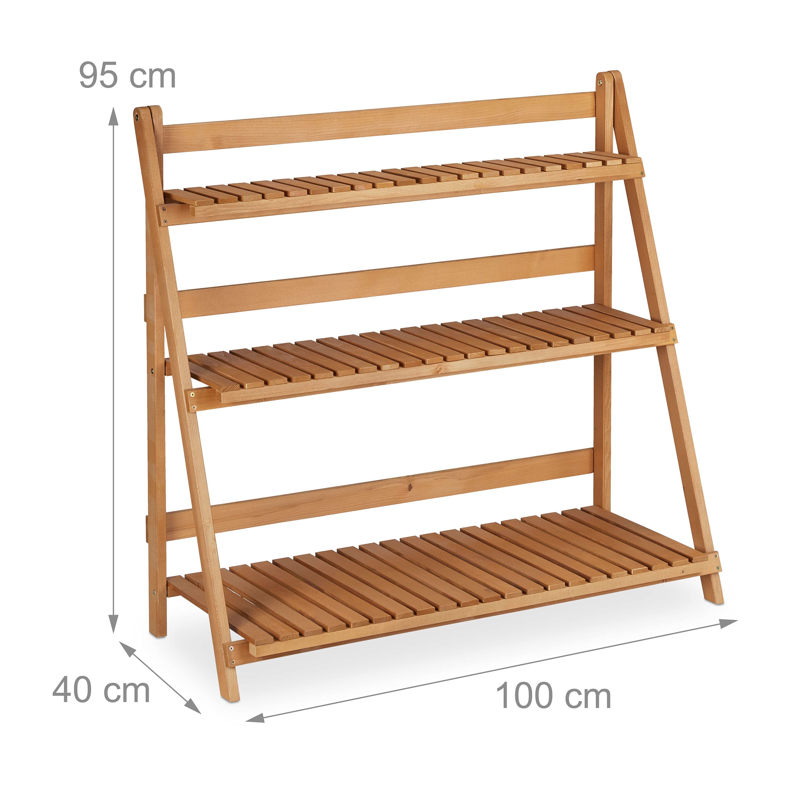 relaxdays-blumentreppe-holz-klappbar-3-ebenen-95x100x40-cm-braun image 4