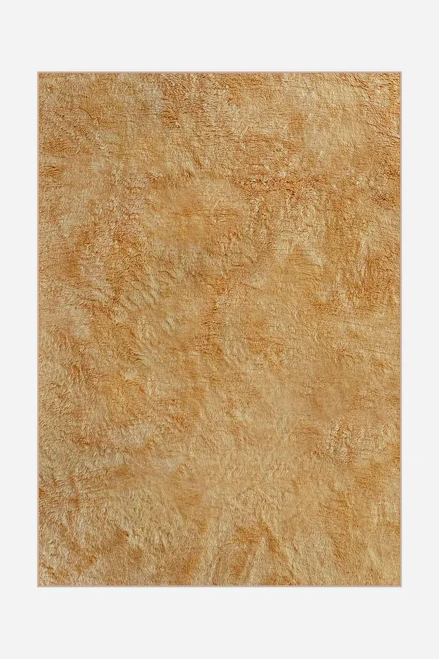 teppana-flausch-mono-toffee-teppich-hochflor-einfarbig image 1