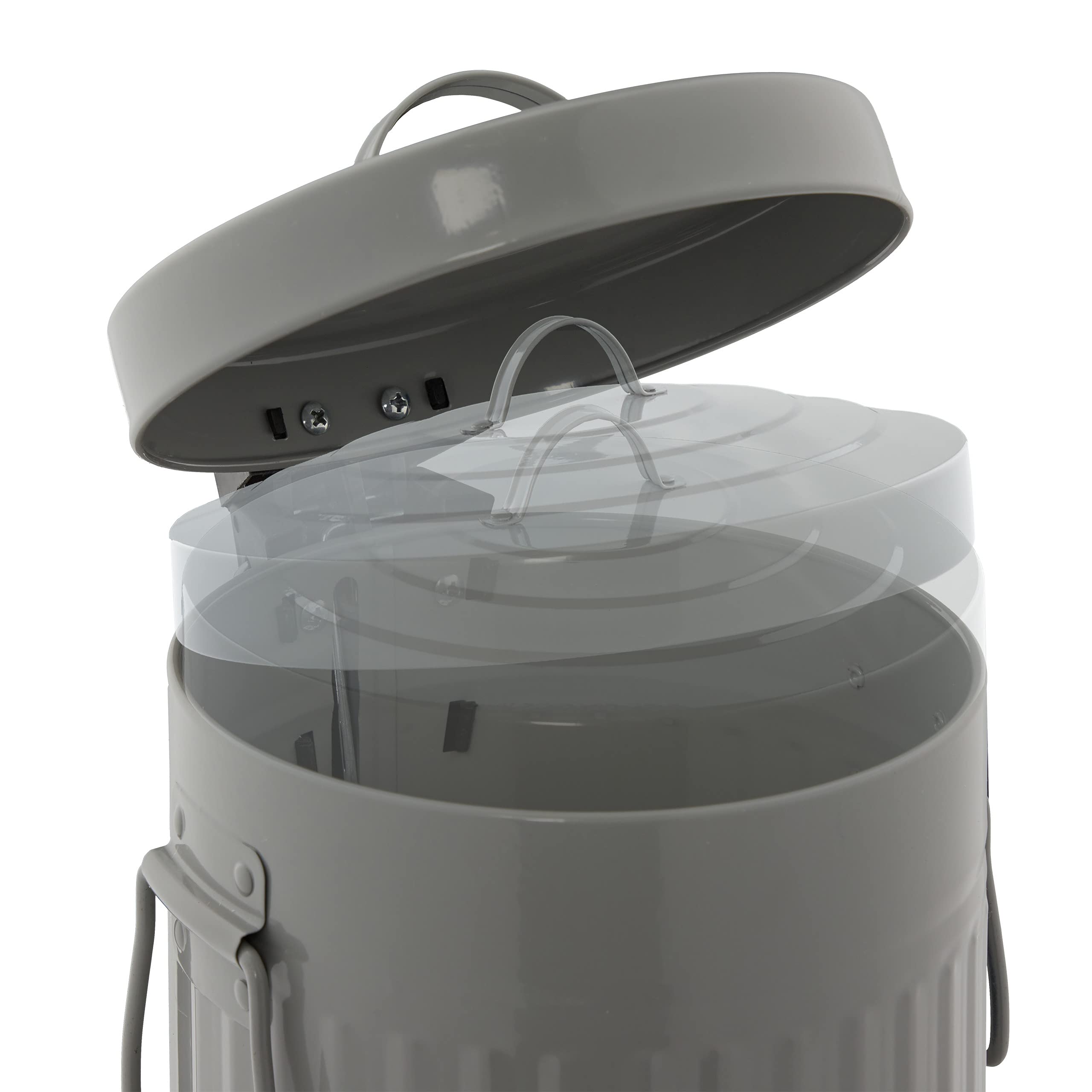 relaxdays-kosmetikeimer-3-liter-mit-absenkautomatik-metall-hellgrau image 7