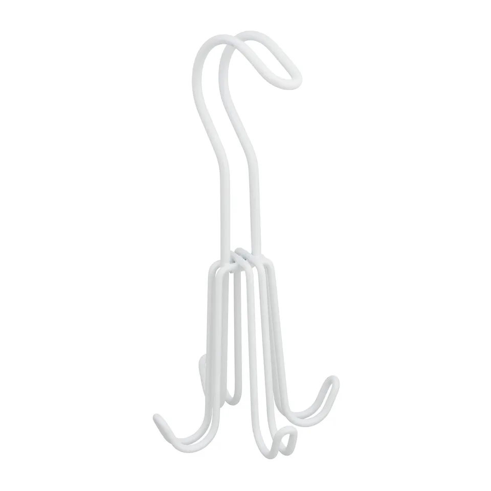 relaxdays-g-rtelhalter-wei-f-r-kleiderschrank-metall-mit-4-haken-18-x-9-x-9-cm image 1