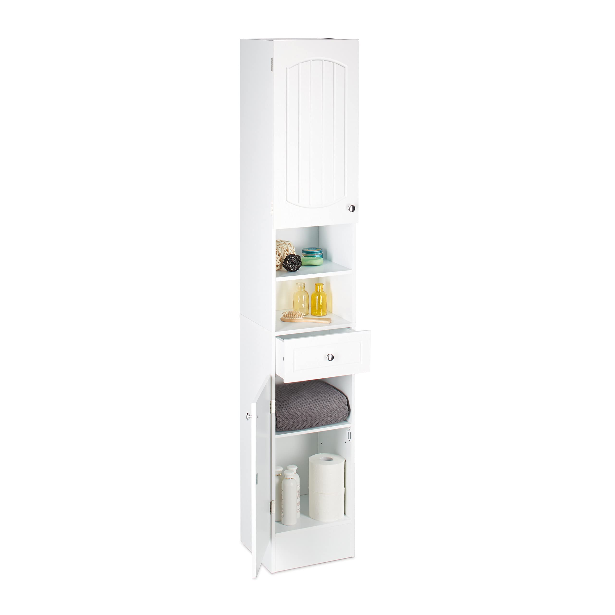relaxdays-bad-hochschrank-wei-mit-lamellent-ren image 1