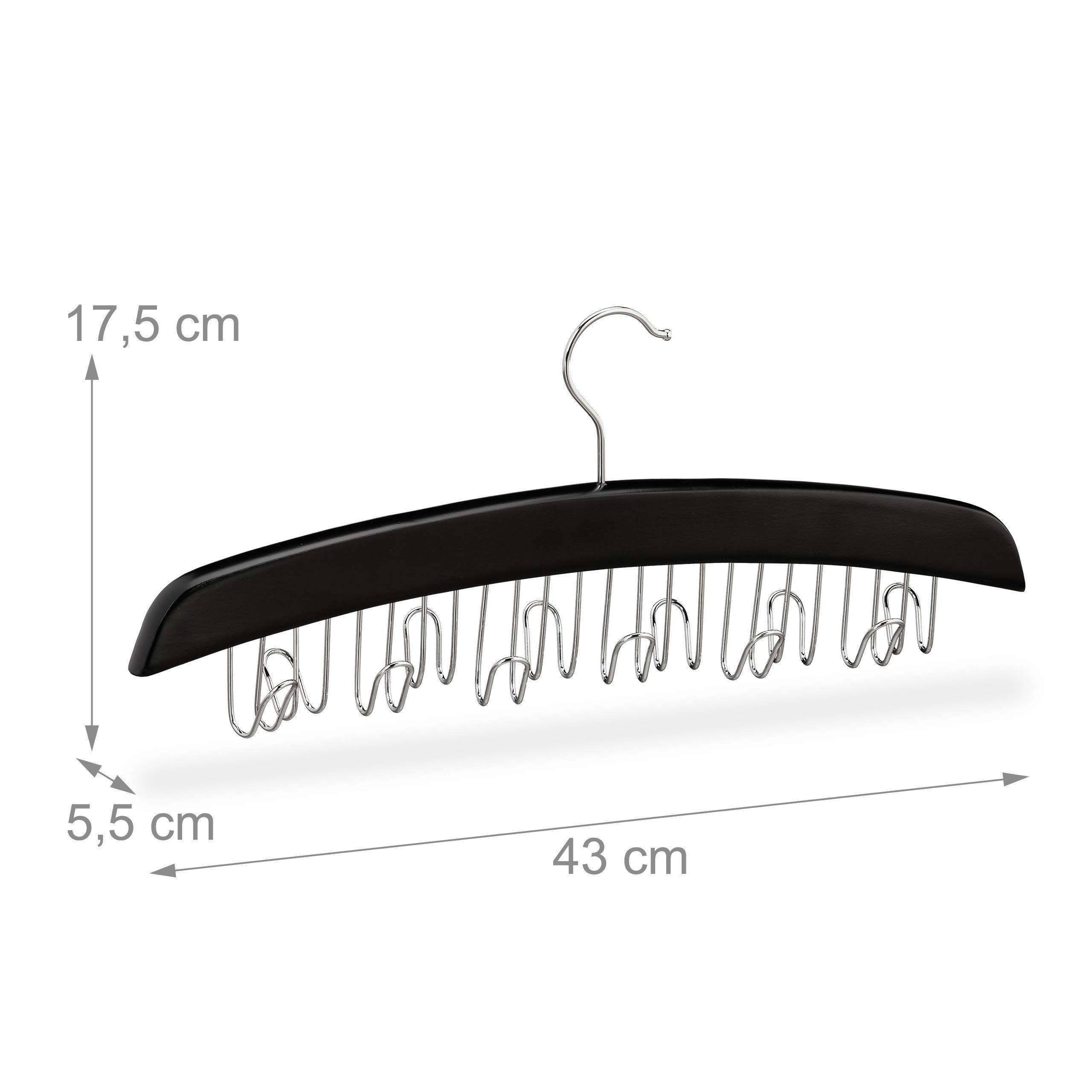 relaxdays-g-rtelhalter-schrank-360-drehbar-schwarz-silber-f-r-12-g-rtel image 4