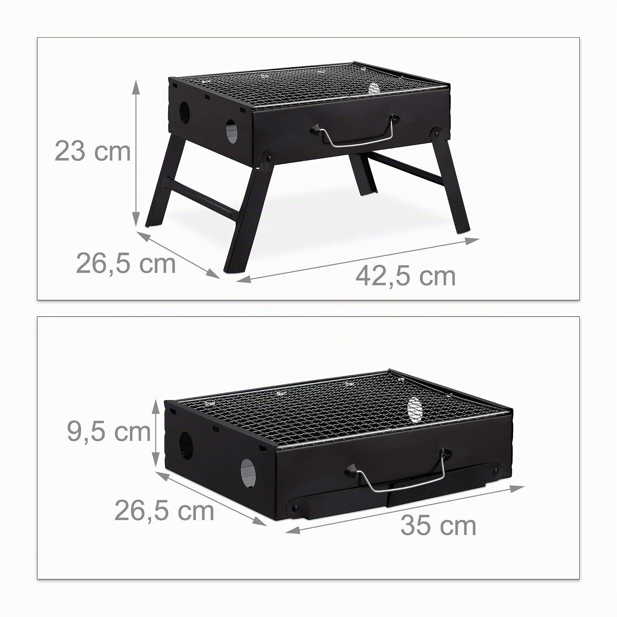 relaxdays-koffergrill-camping-klappgrill-4-personen-schwarz image 4