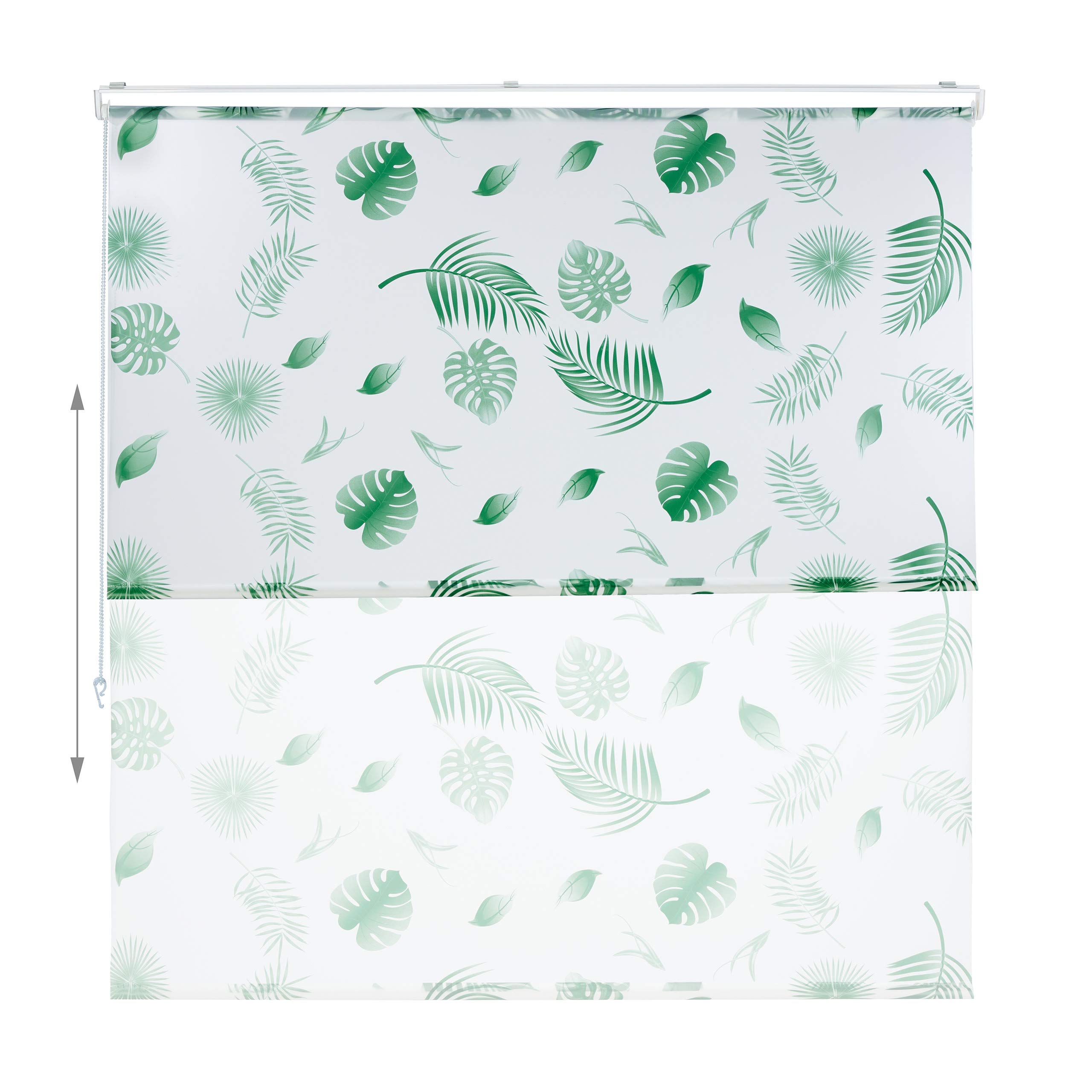 relaxdays-duschrollo-bl-tter-160x240-cm-wei-gr-n-wasserabweisend image 6