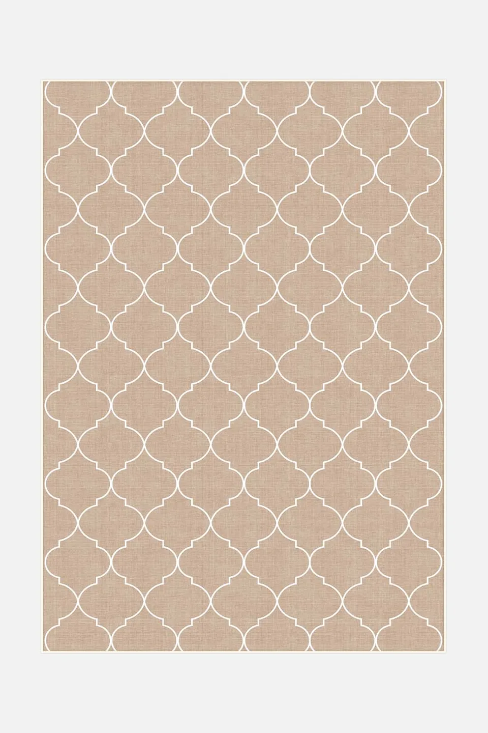 teppana-marrakesch-beige-teppich-waschbarer-indoor-teppich image 1