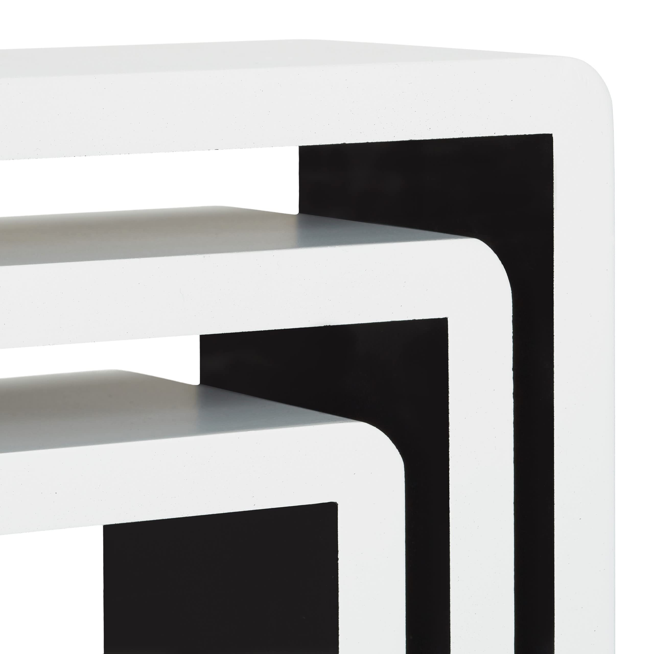 relaxdays-wandregal-cube-3er-set-wei-schwarz-mdf-wandboards image 6