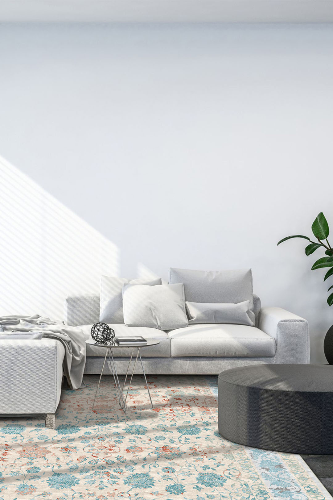 teppana-sofia-koralle-teppich-waschbar image 4