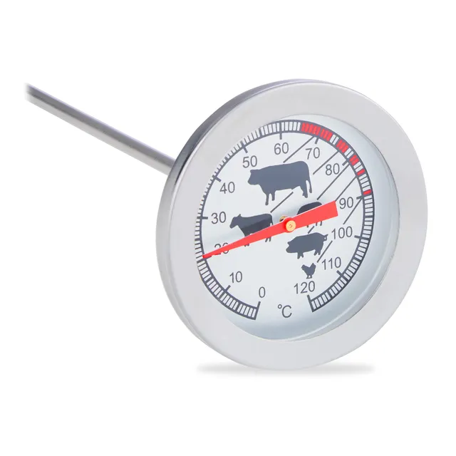 relaxdays-10022814-braten-grillthermometer-edelstahl-analog-20-cm-silber image 1