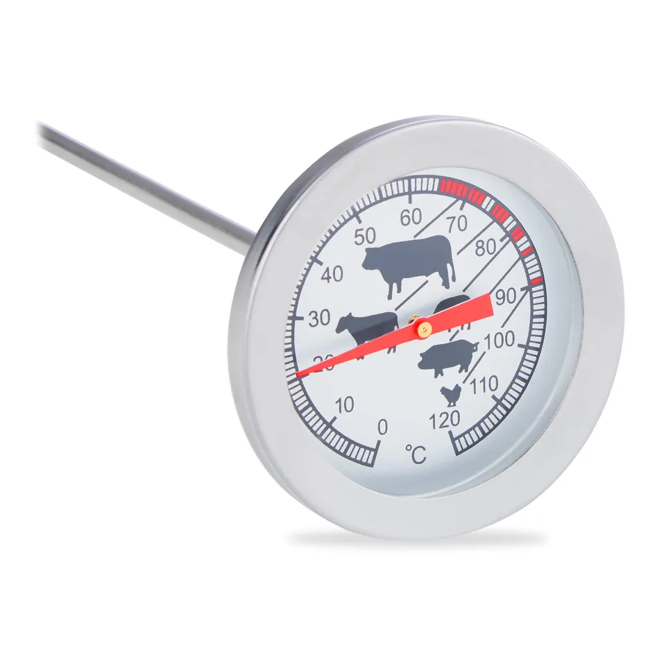 relaxdays-10022814-braten-grillthermometer-edelstahl-analog-20-cm-silber image 1