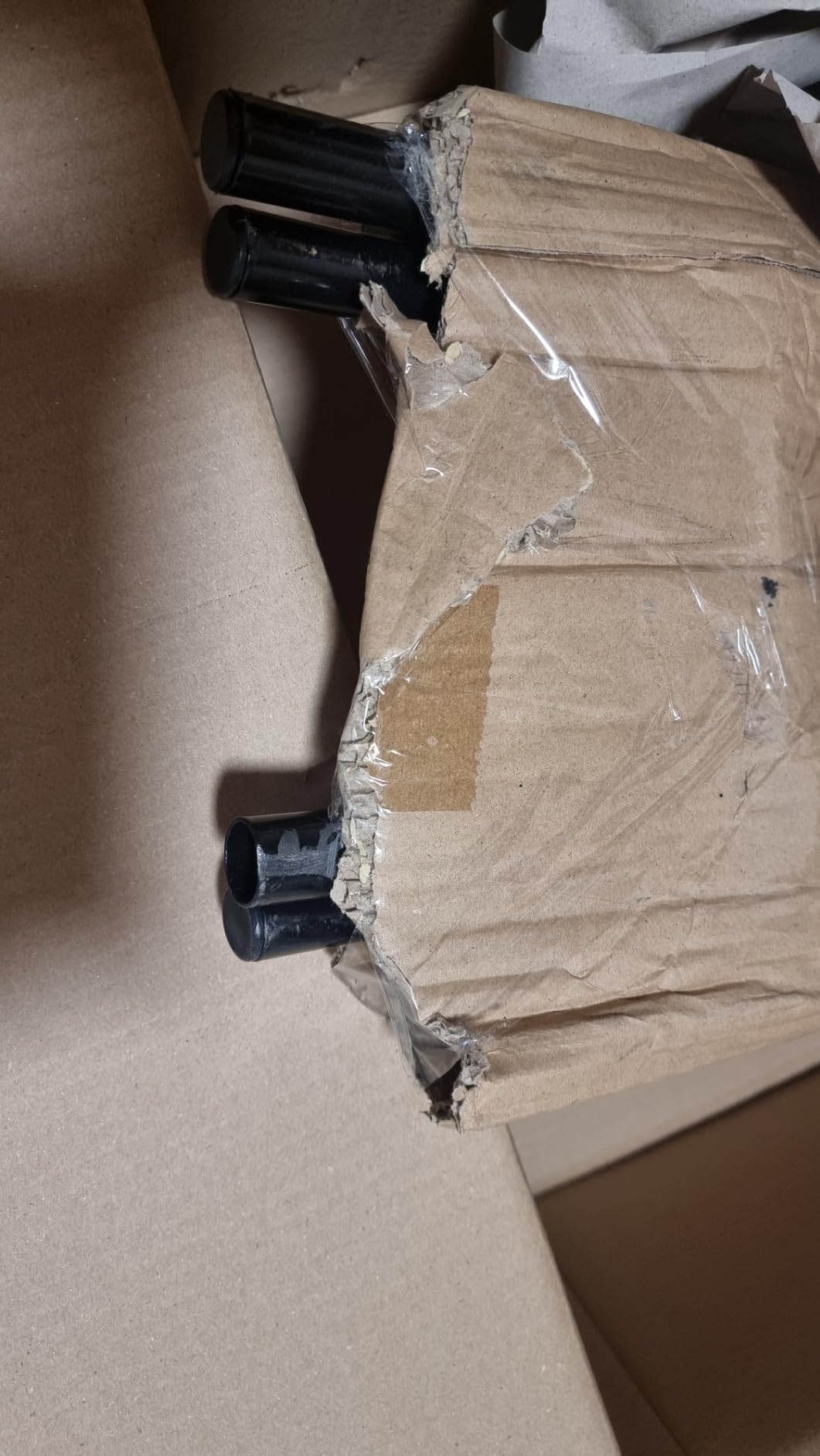 Schrauben passten nicht ganz