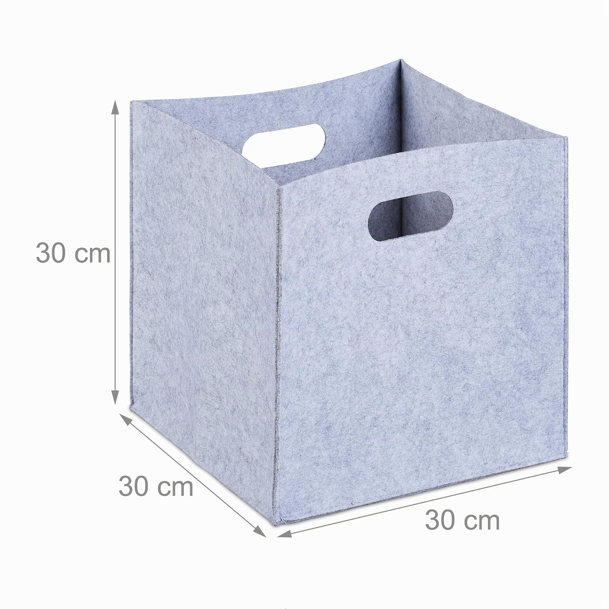 relaxdays-filzkorb-quadratisch-30-x-30-x-30-cm-grau-faltbar-23-l image 4