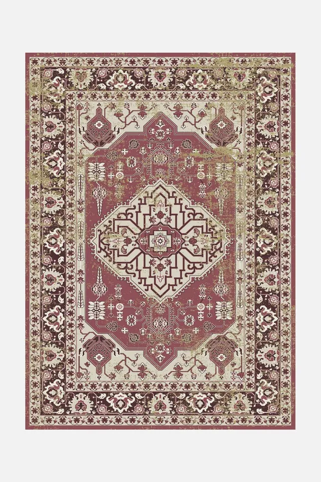 teppana-yalda-kupferbraun-waschbarer-teppich-persisch image 1