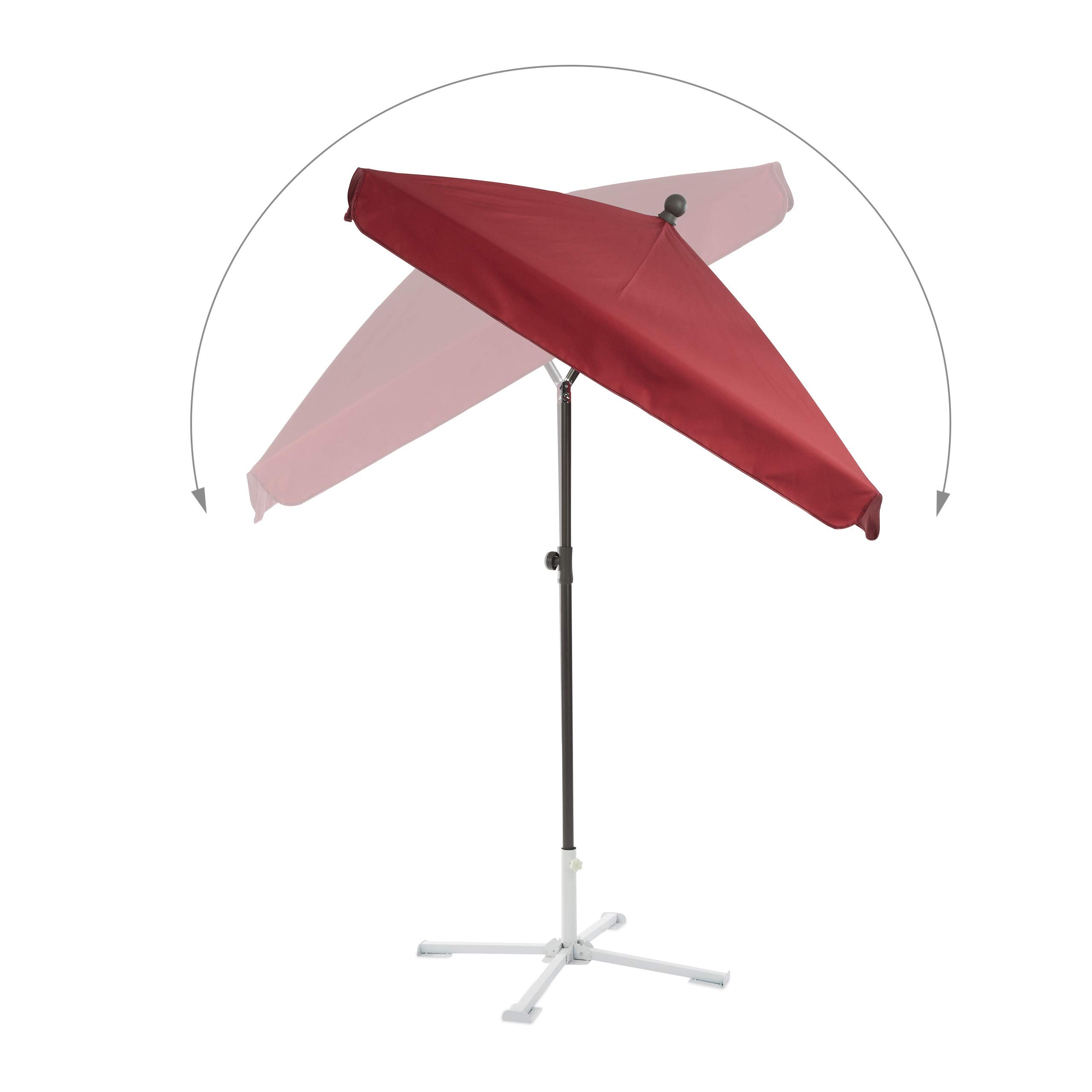 relaxdays-sonnenschirm-rechteckig-200x120-cm-bordeaux image 6