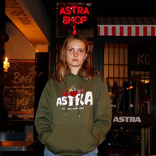 astra-st-pauli-hoodie-unisex-oliv-mit-logo-print image 7