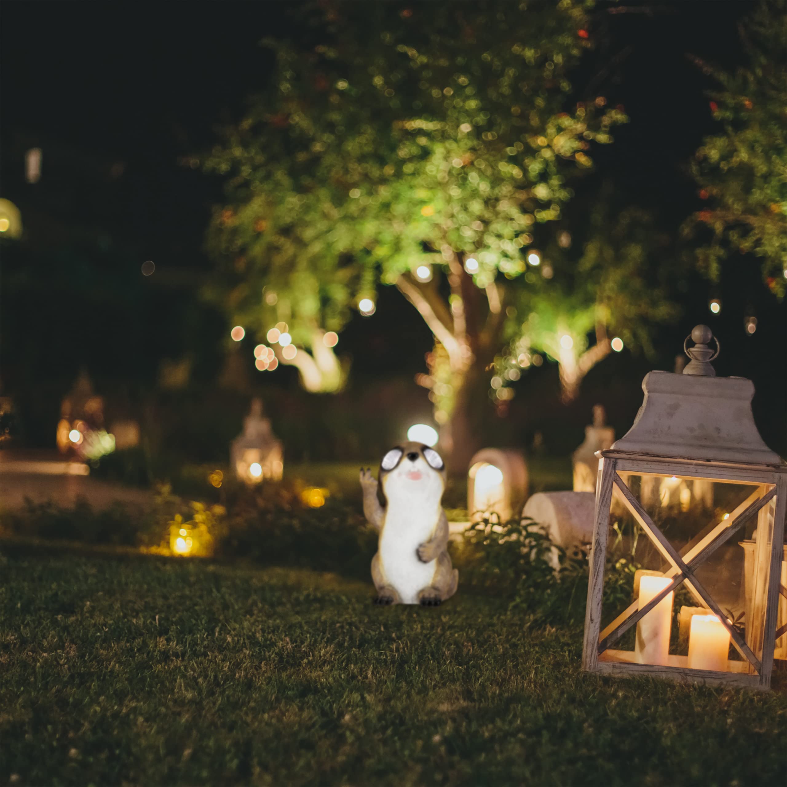 relaxdays-murmeltier-gartenfigur-mit-led-solaraugen-beige-23-cm image 3
