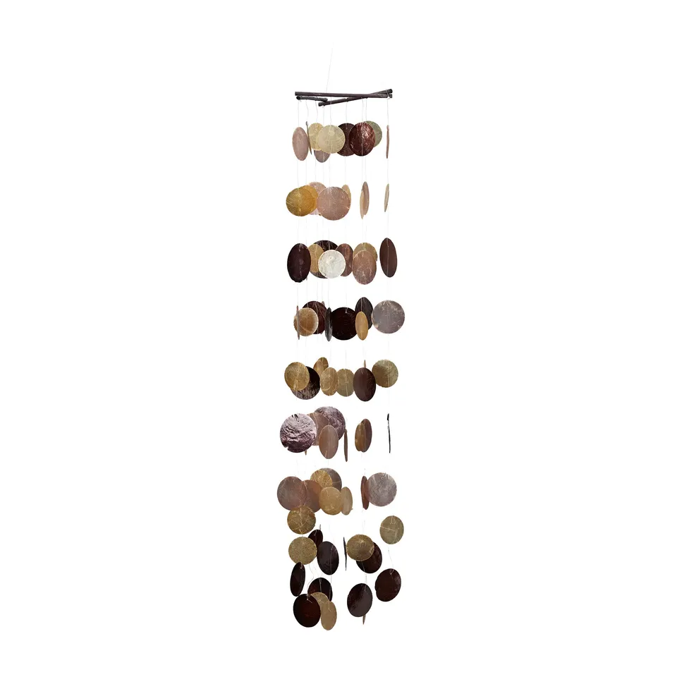 relaxdays-capiz-windspiel-muschel-girlanden-117-cm-bunt image 1