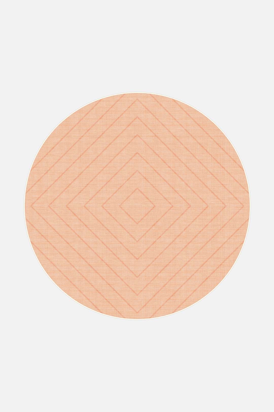 teppana-diamond-papaya-teppich-waschbarer-teppich-gelb-orange image 8