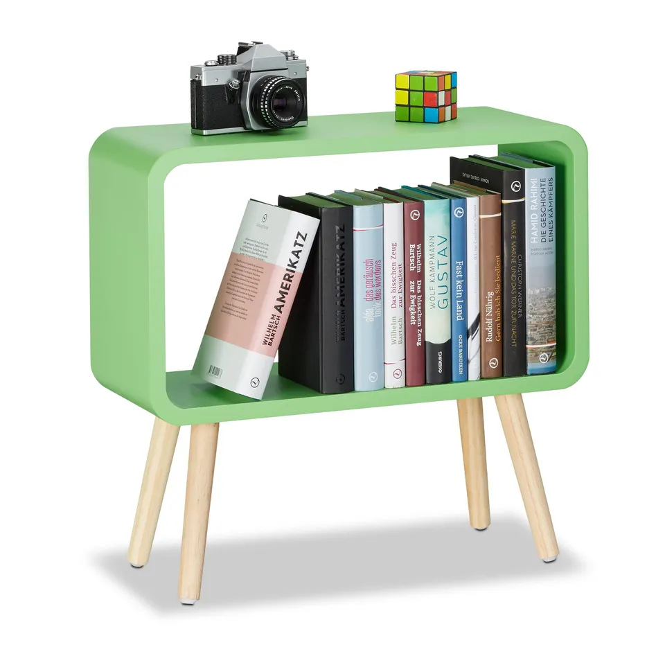 relaxdays-standregal-klein-50x53x20-cm-mdf-gr-n-holzbeine image 1