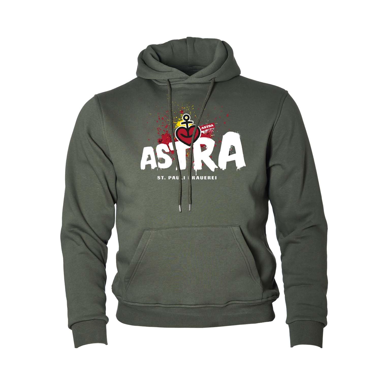 astra-st-pauli-hoodie-unisex-oliv-mit-logo-print image 1