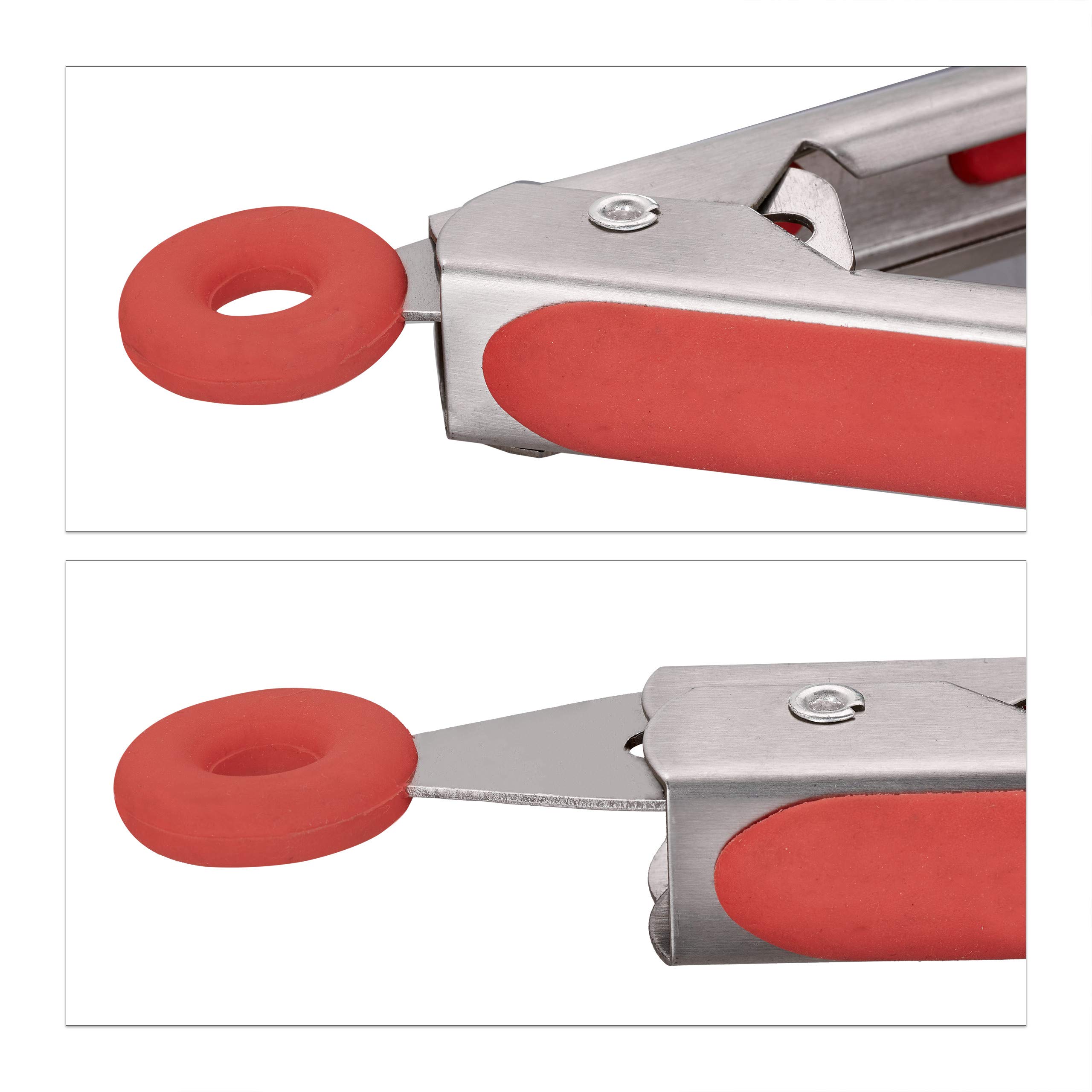 relaxdays-grillzange-2er-set-27-34-cm-rot-silikon-edelstahl image 6