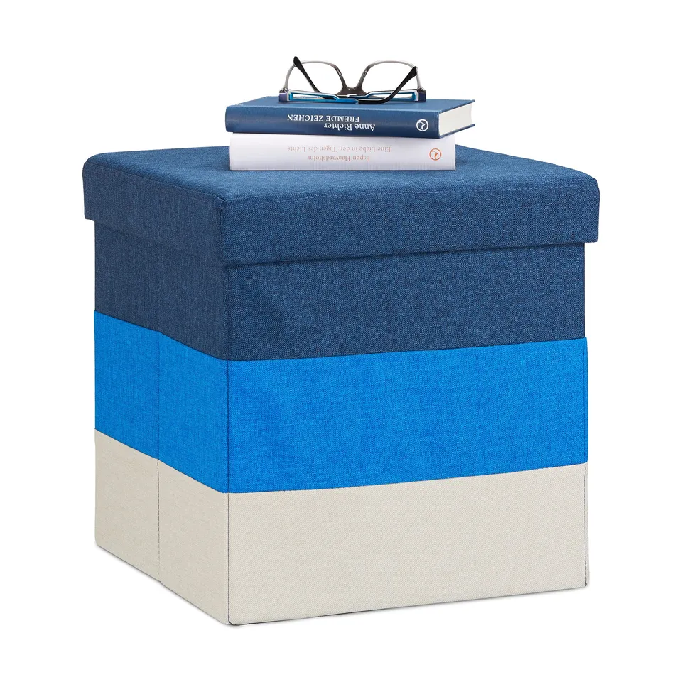 relaxdays-polster-hocker-mit-stauraum-38-x-38-x-38-cm-blau-wei-gestreift image 1