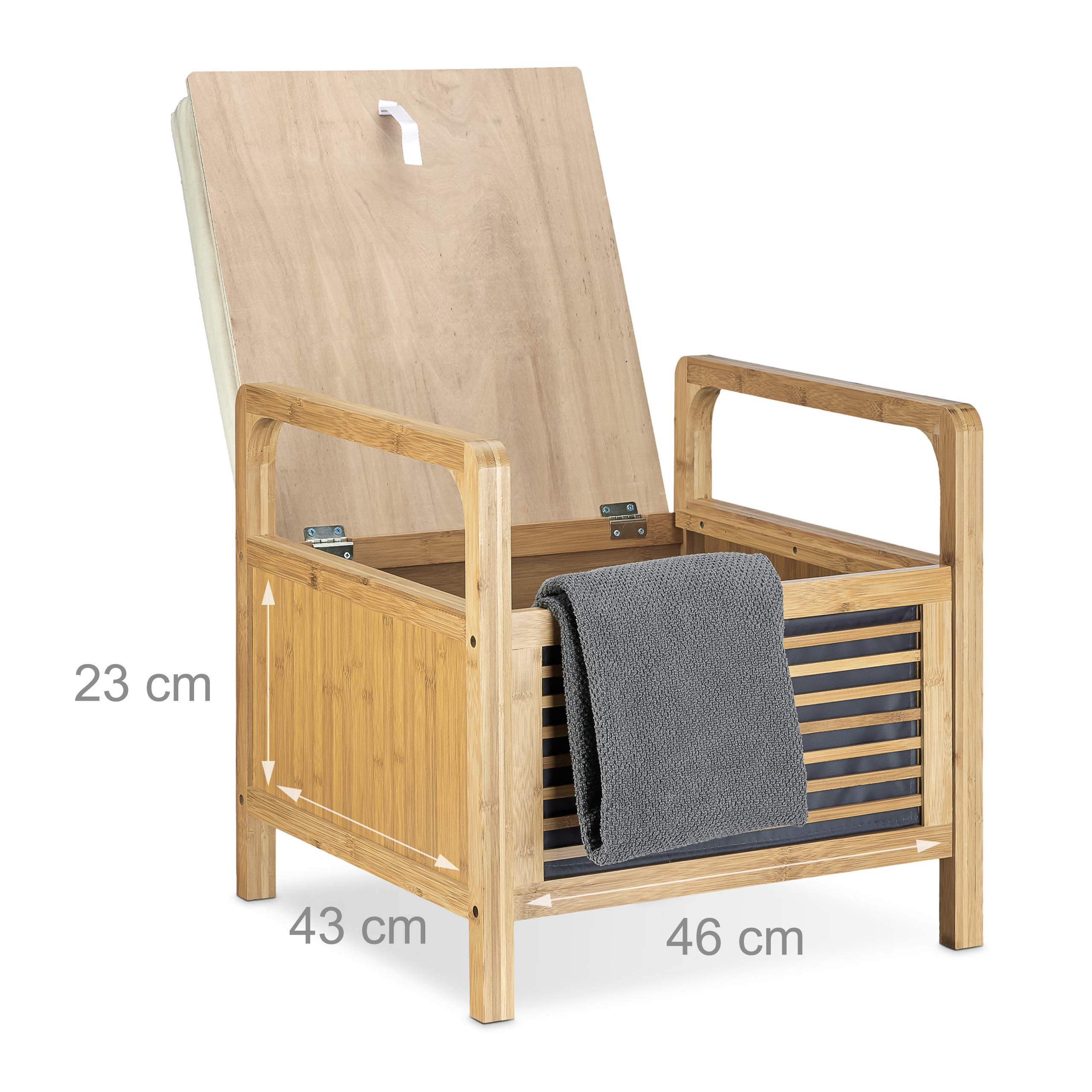 relaxdays-sitzhocker-bambus-m-mit-stauraum-natur-46x50-5x50-cm image 5