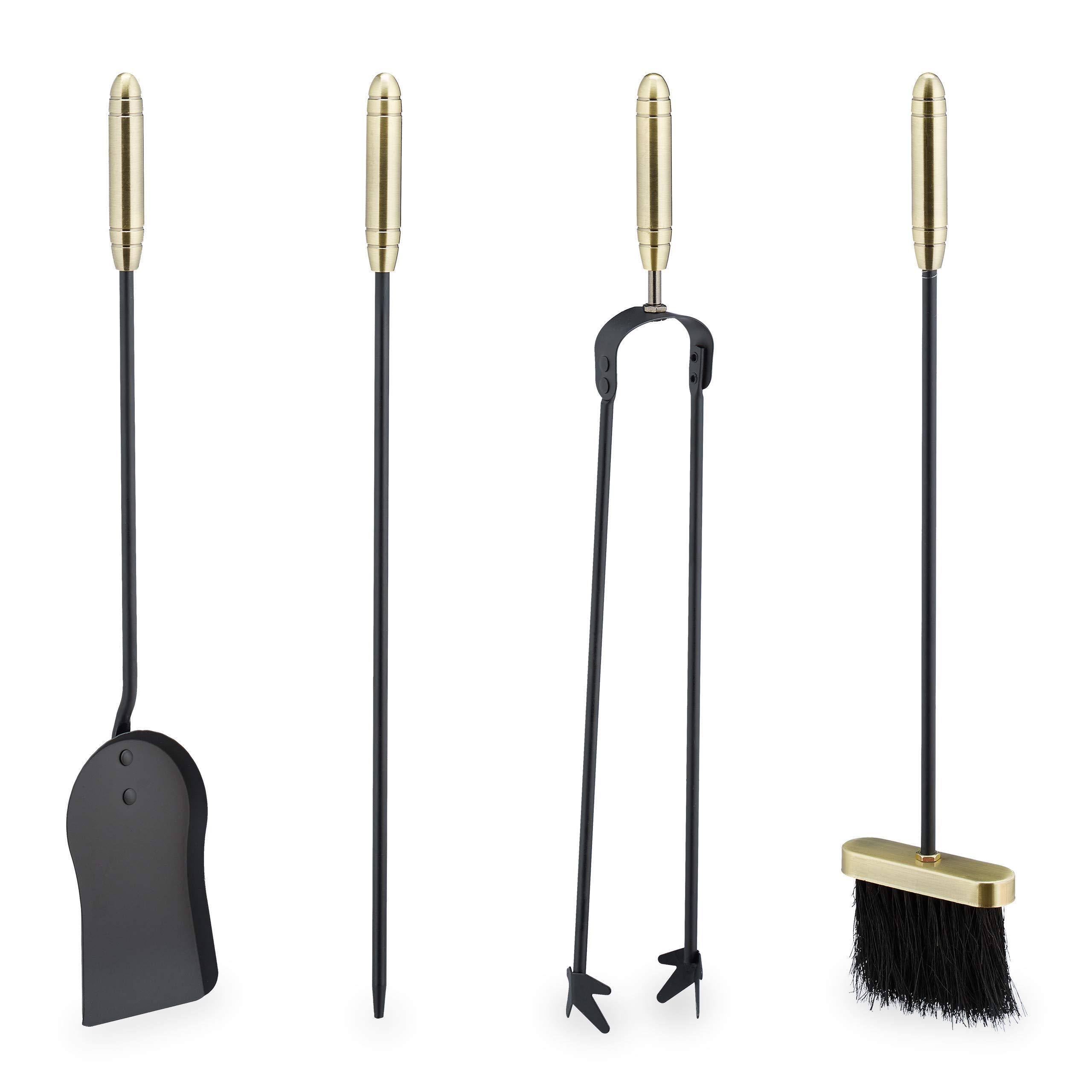 relaxdays-kaminbesteck-5-teilig-stahl-schwarz-gold-59-cm image 6