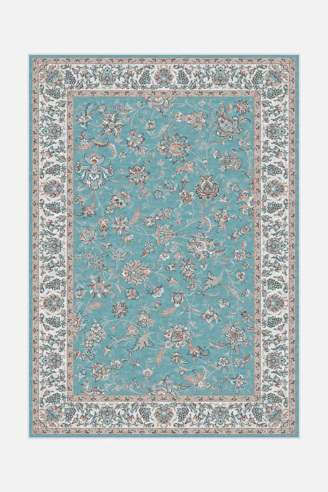 teppana-selia-aqua-teppich-waschbar image 1