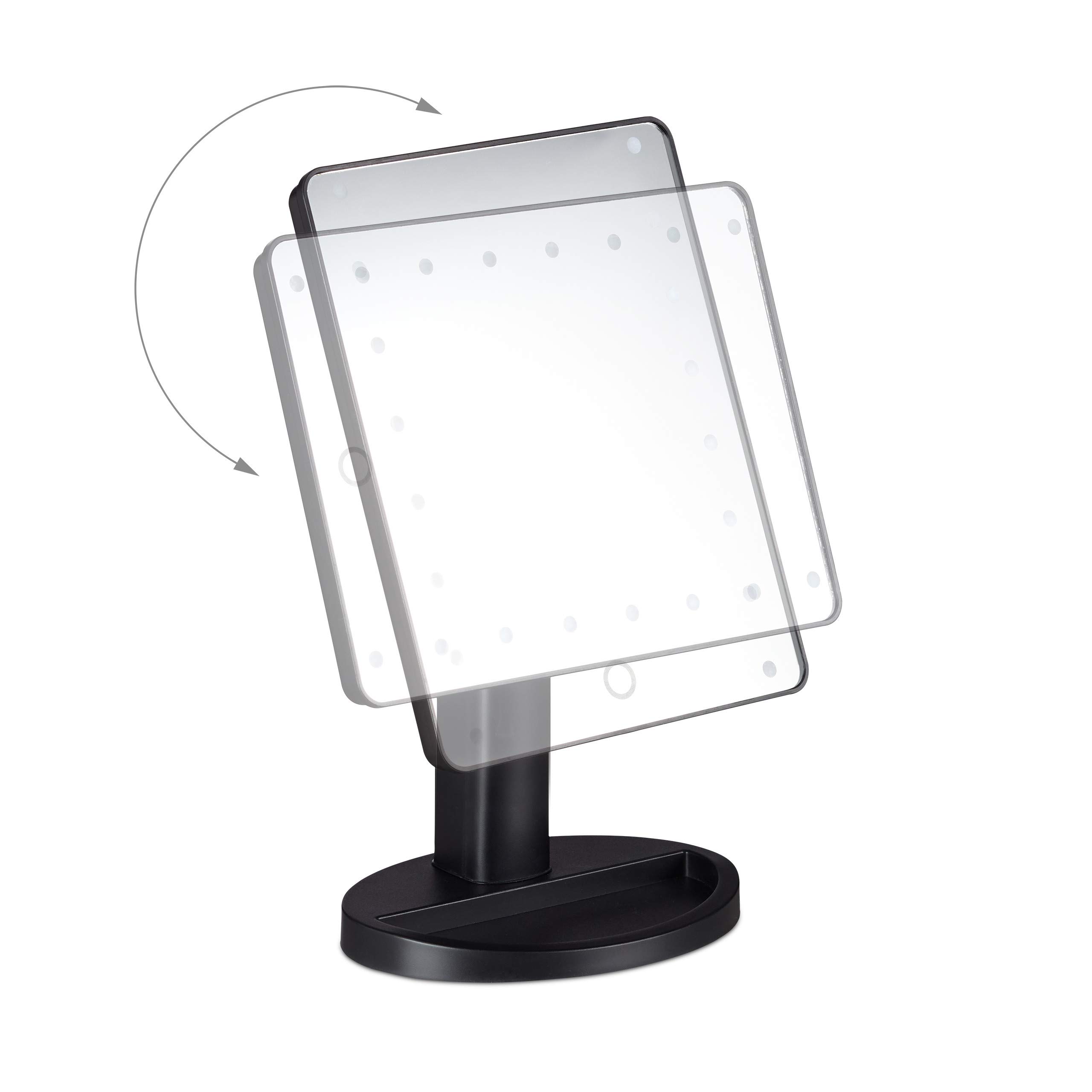 relaxdays-schminkspiegel-led-schwarz-verstellbar-28-5-x-17-x-12-cm image 6
